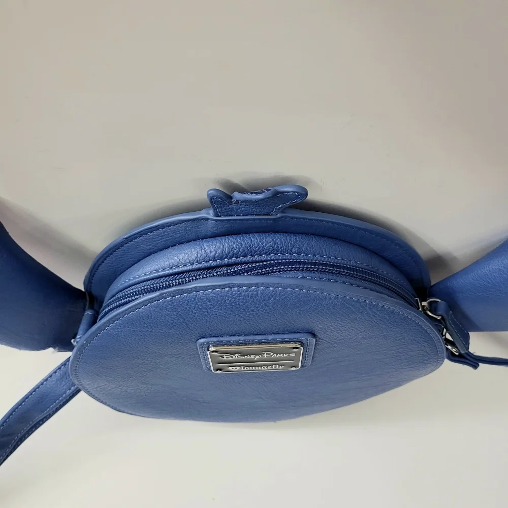New Disney Parks Loungefly Stitch Blue Crossbody Purse Bag - Picture 3 of 9